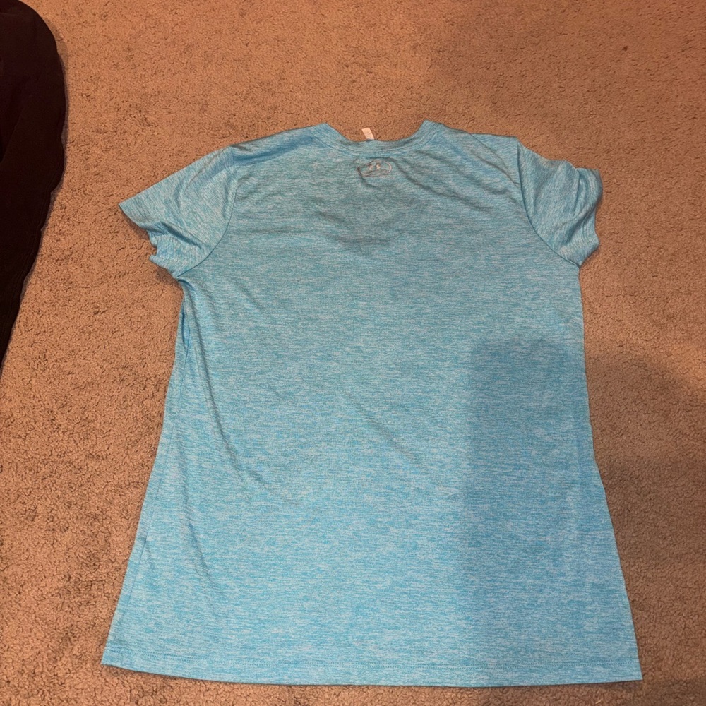 Under Armour Light Blue Short Sleeve Tee - Picture 2 of 4